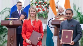 Bhupendra Yadav and Sari Multala renewed an Environmental Cooperation Agreement between India and Finland